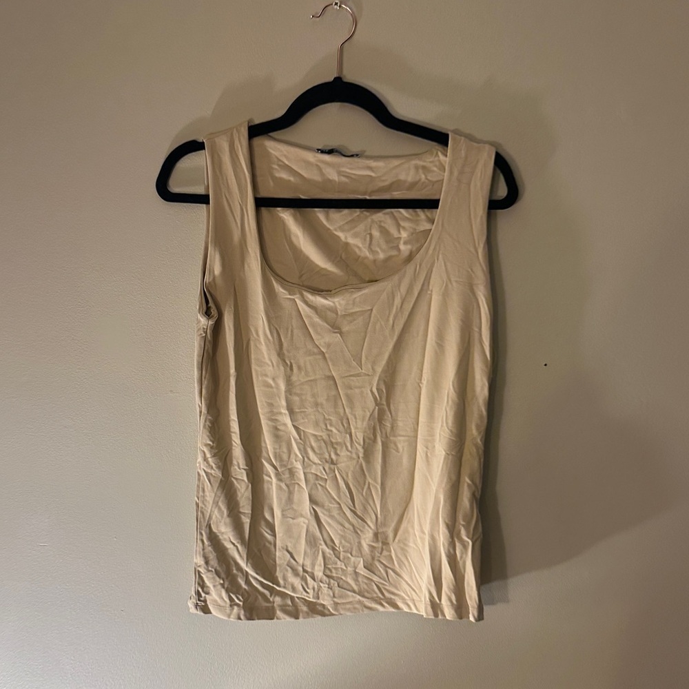 Zara Beige Tank Top